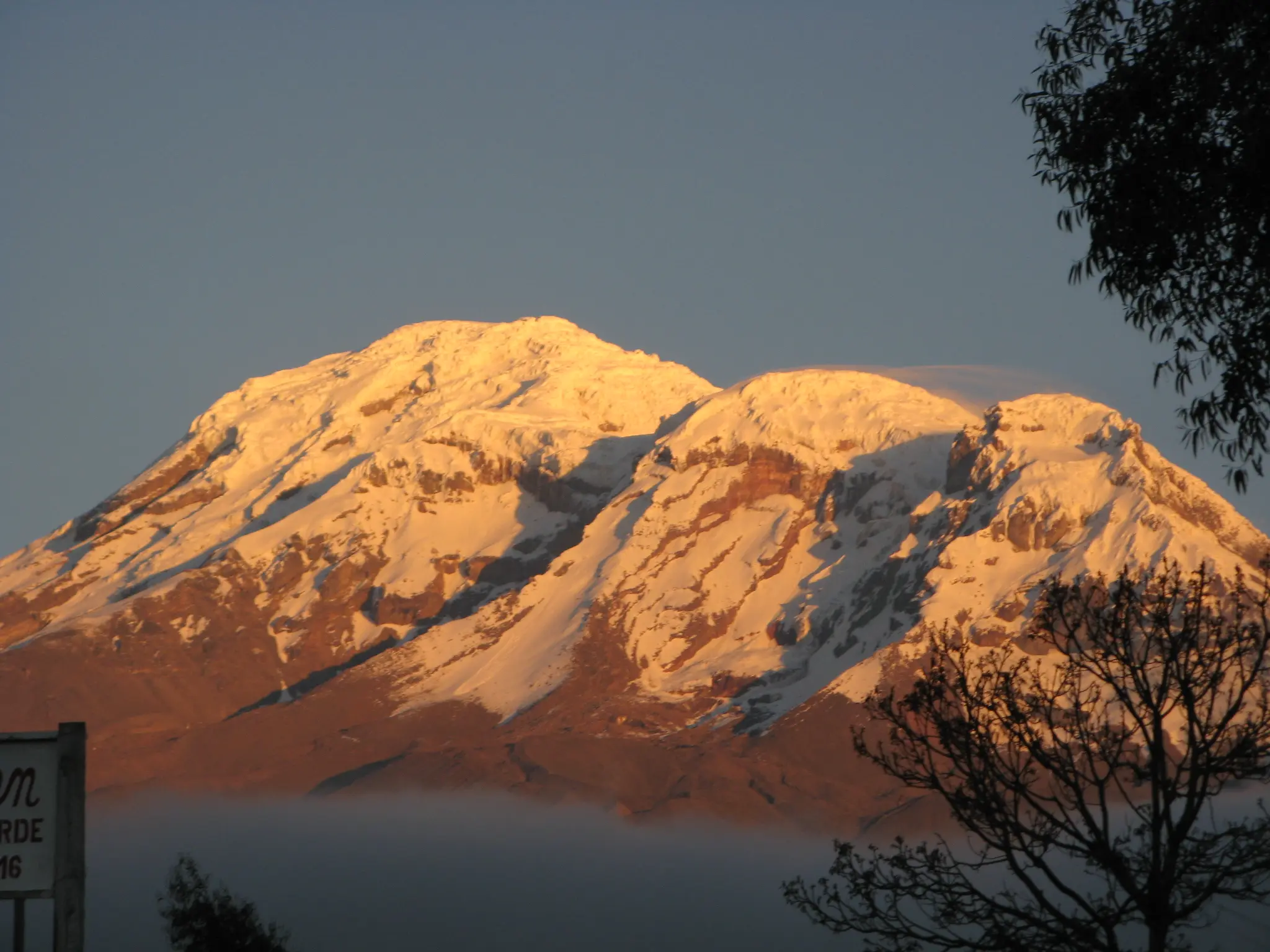 volcan potencialmente activo